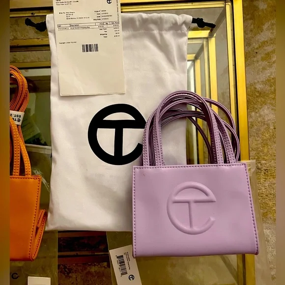 Telfar Lavender Telfar Bags Lavender Large Telfar Bag Color